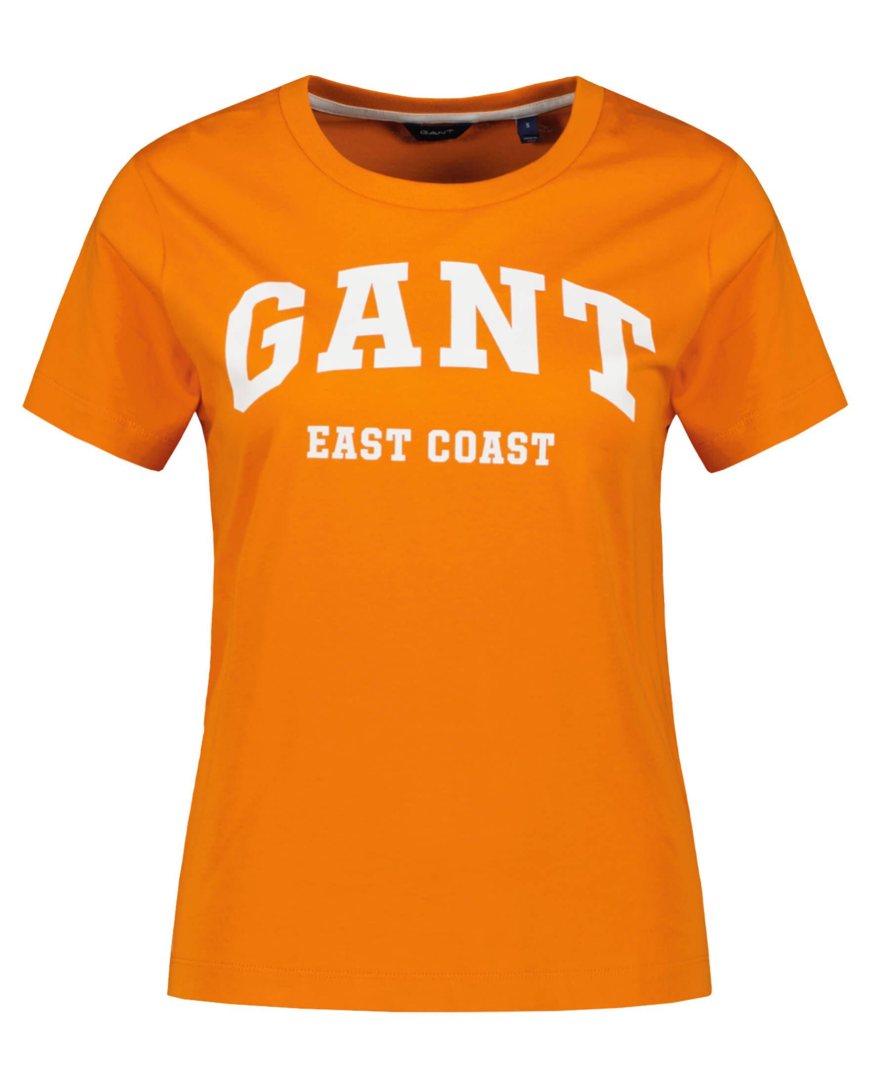 Gant T-Shirt Damen T-Shirt (1-tlg) orange (33) | T-Shirts
