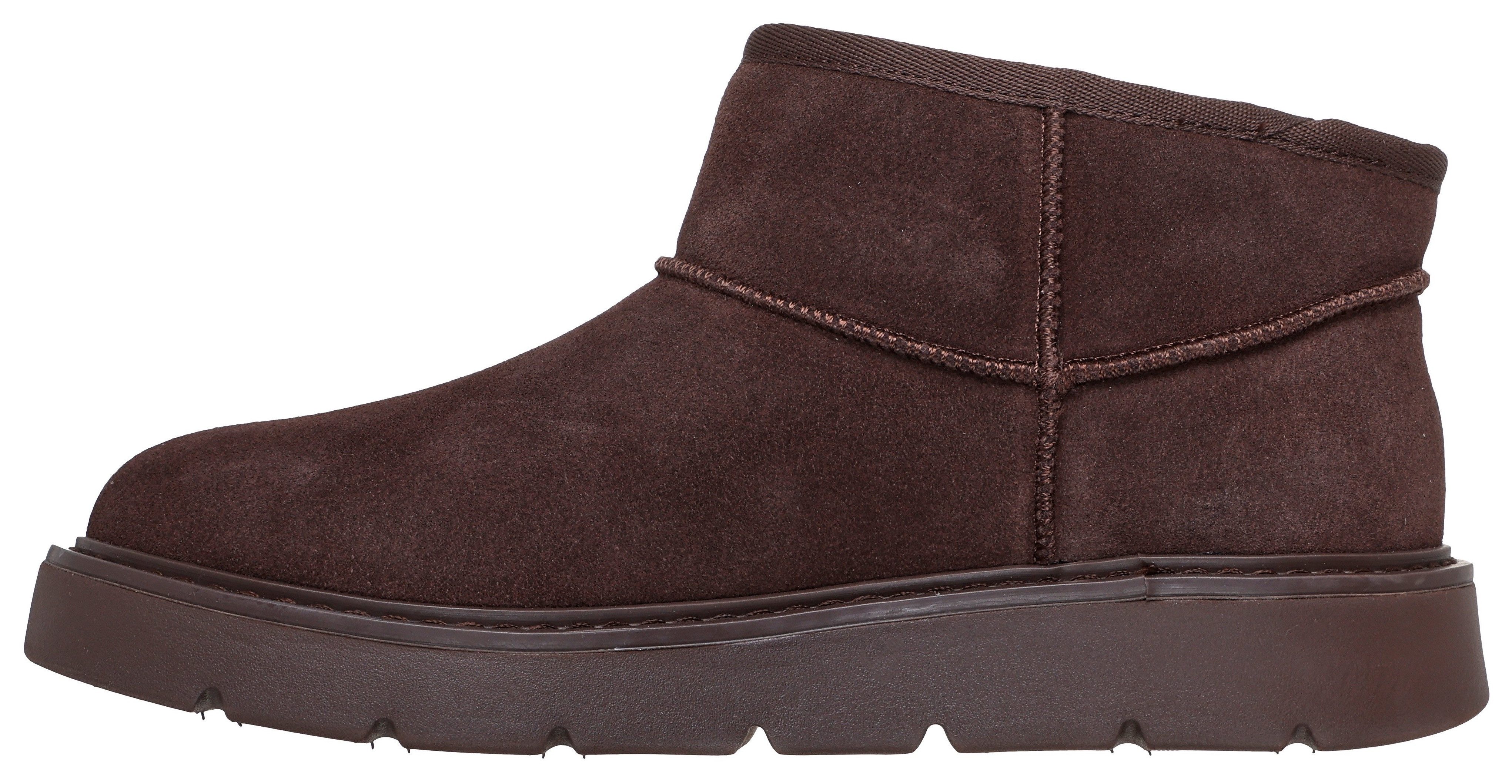 Skechers KEEPSAKES COZY-COZY MINI Winterboots Snowboots, Schlupfstiefel mit Plateausohle