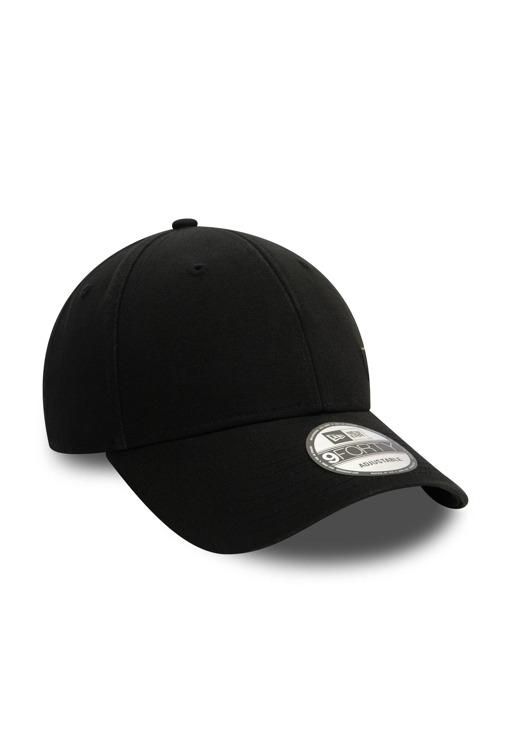 New Era Baseball Cap NE Pin Schwarz Verstellbare 9Forty Cap New Era (1-St)