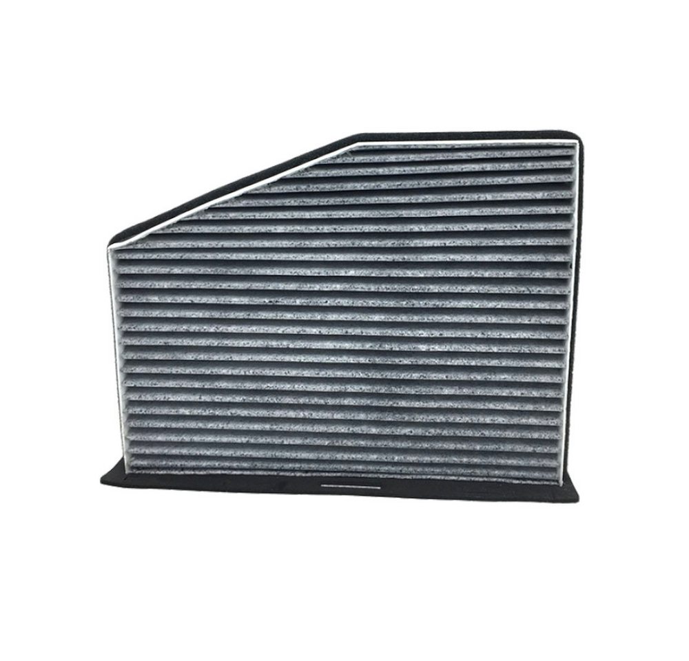 Trade-Shop Aktivkohlefilter Innenraumfilter passend für VW GOLF 5 6 PASSAT B6 B7 AUDI A3 8P, Zubehör für VW 1K1 819 653 A, 1K1 819 653 B, AUDI 1K1 819 653 A, 1K1 819 653 B, Maße: 27,8 x 21,4 x 3,1cm / für eine saubere Luft im Inneren des Autos