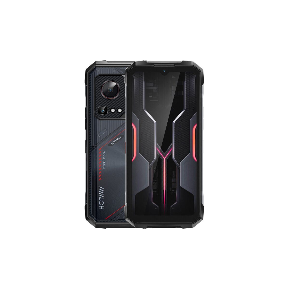 HOTWAV HOTWAV Hyper 7S 5G Smartphone 4GB 256GB 10800mAh Smartphone (256 GB Speicherplatz, 21 MP Kamera)