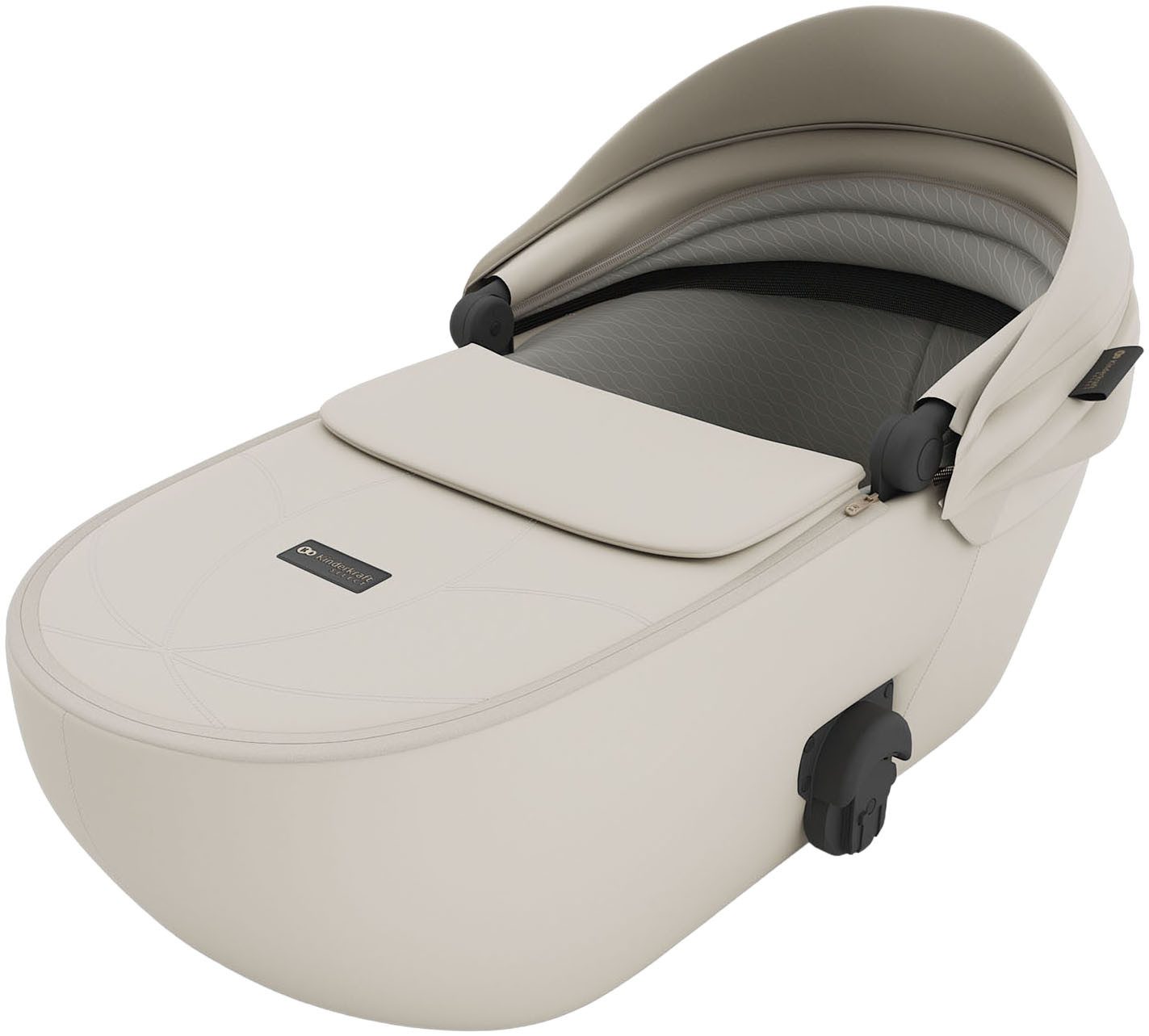 Kinderkraft Kombi-Kinderwagen PRIME 3 3in1, (Set), inkl. Babyschale MINK