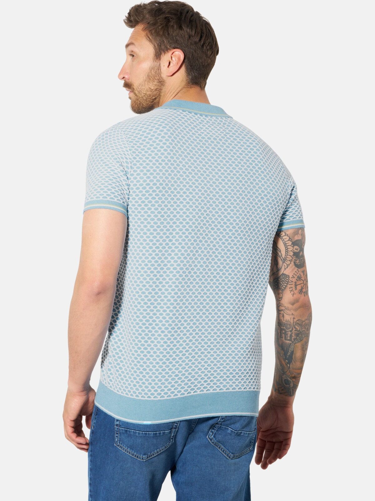 Babista Poloshirt BELRO mit 3D-Wabenstruktur