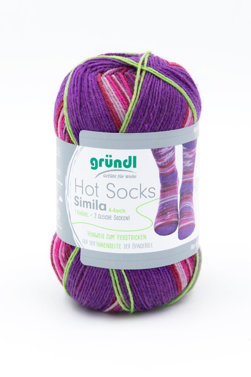 Gründl Gründl Sockenwolle Hot Socks Simila 100 g Häkelwolle