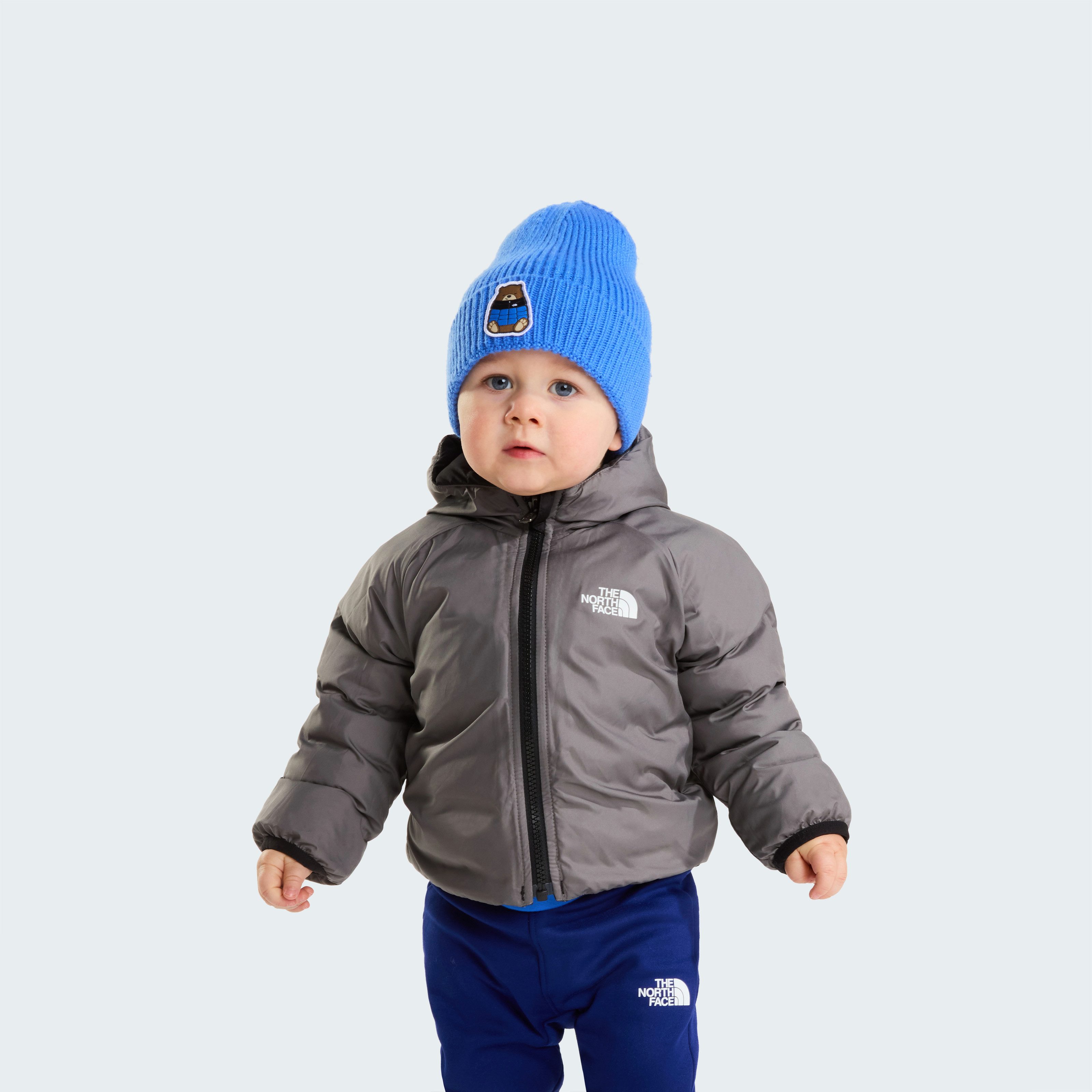 The North Face Steppjacke BABY REVERSIBLE PERRITO HOODED JACKET mit wendbarem Design, sportlicher Stil
