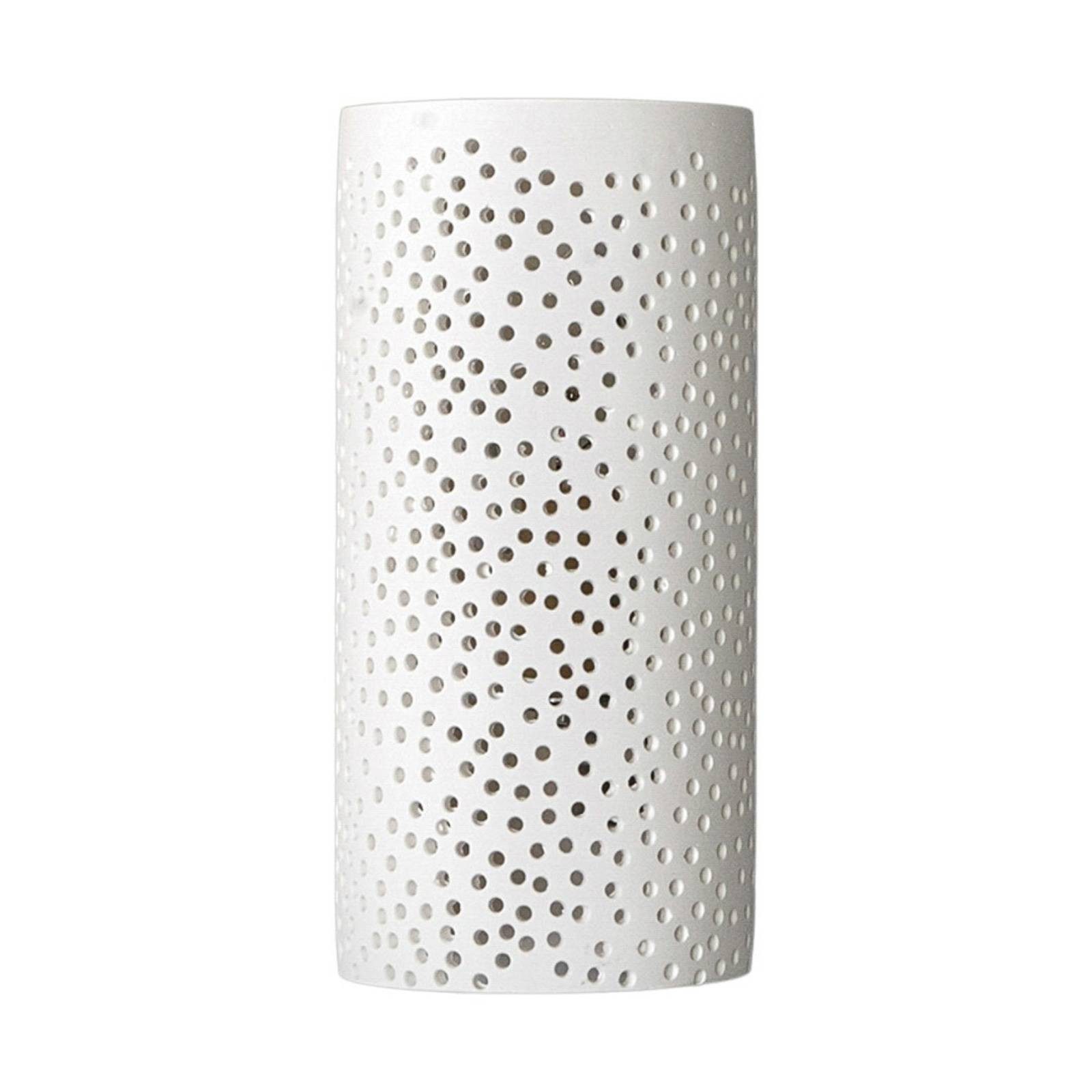 Lindby Wandleuchte Jiru, Gips Weiß IP20, 1 x 25 W