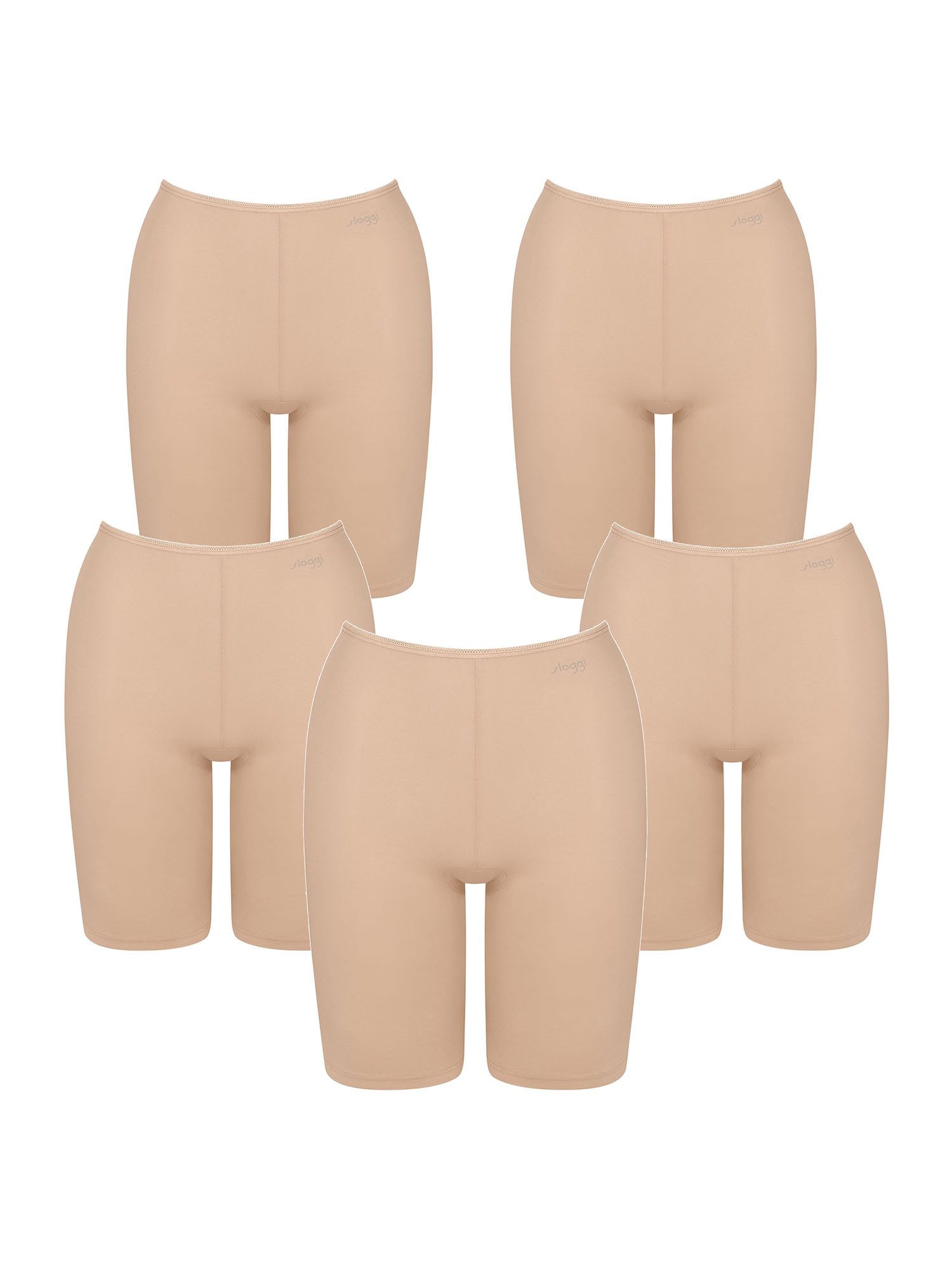 sloggi Radlerhose Pure Comfort Long (5-tlg) Frauen kurze Leggings