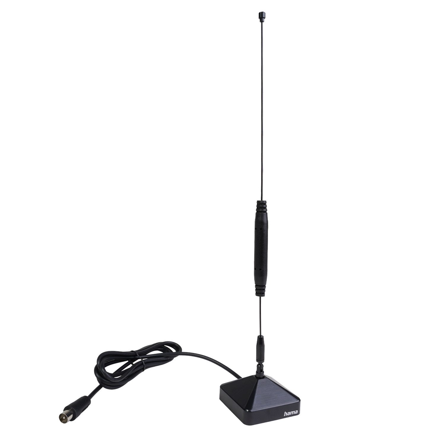 HAMA DVB-T2 Innenantenne Aktiv - Für Digitalen TV & Radio Empfang