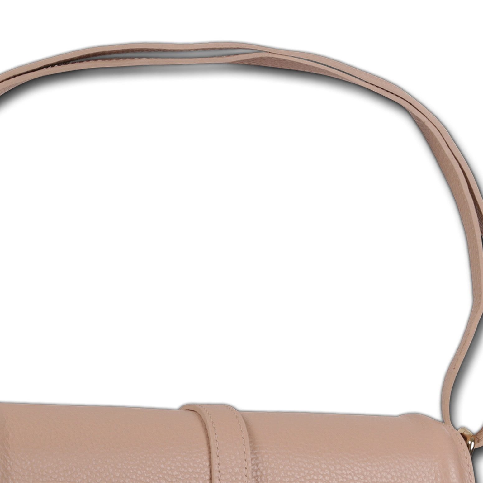Toscanto Schultertasche Toscanto Tasche altrosa Schultertasche (Schultertasche), Damen Schultertasche Leder, altrosa ca. 33cm x ca. 20cm