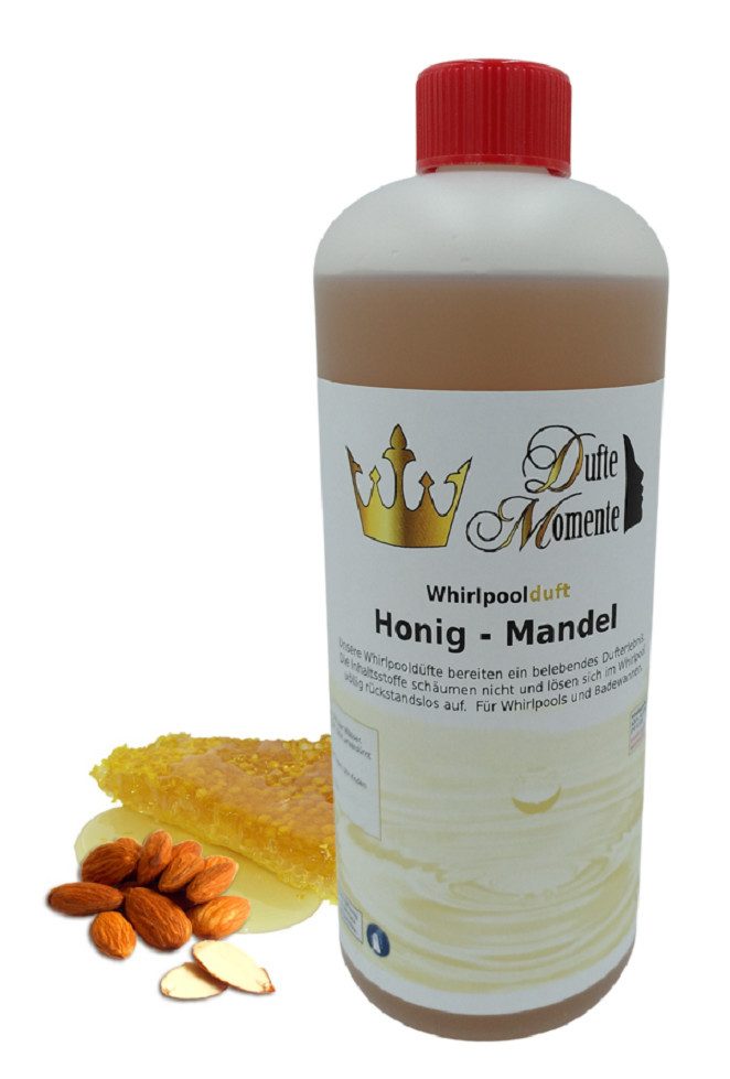 Dufte Momente Badezusatz Whirlpool Duft Honig - Mandel 1000ml, vegan ...