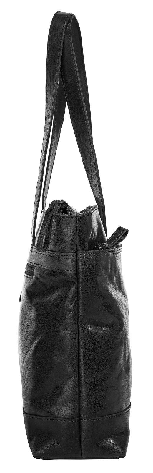Spikes & Sparrow Shopper, echt Leder