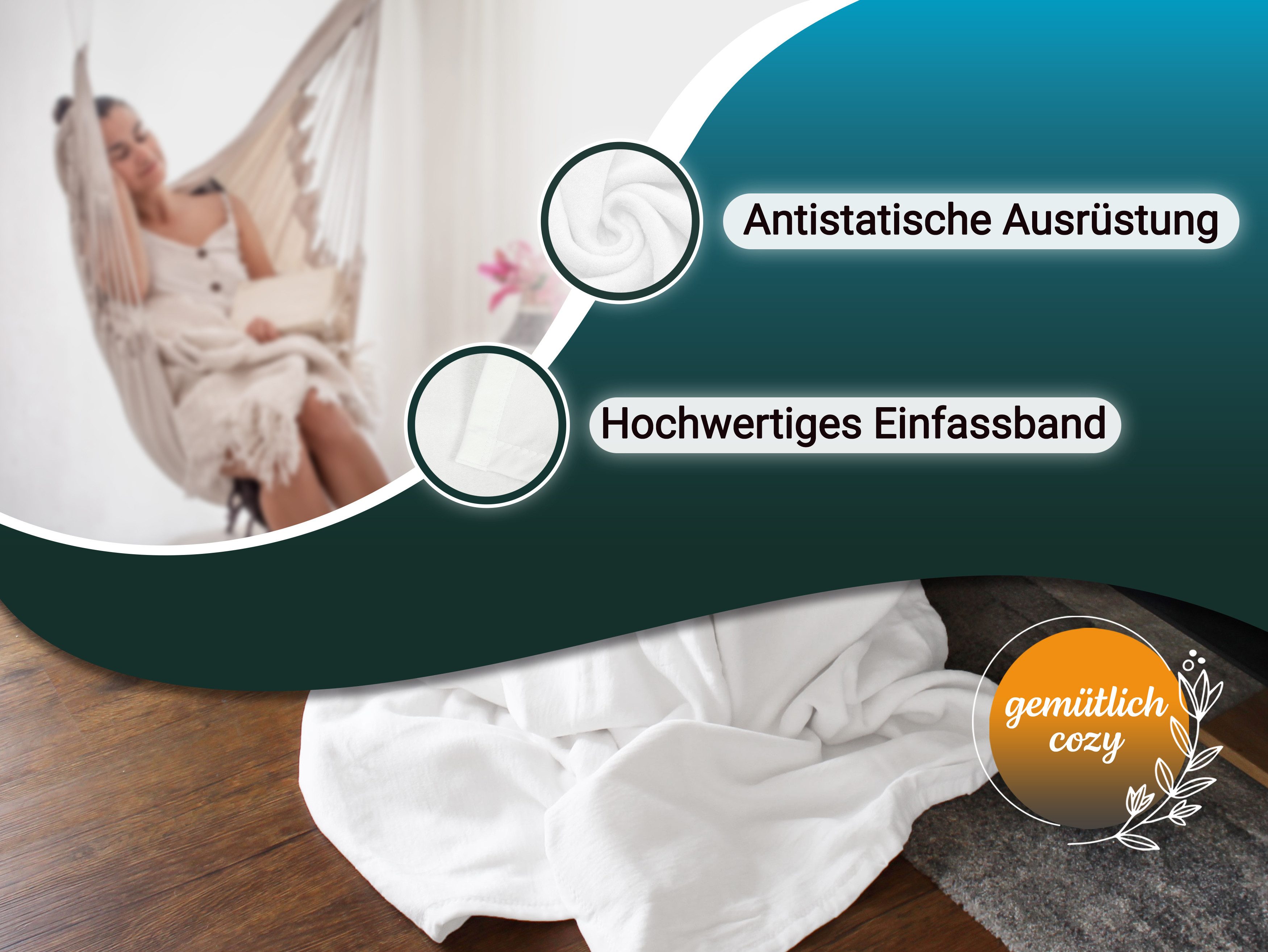 Wohndecke, ZOLLNER, antistatische Ausrüstung, 150 x günstig online kaufen
