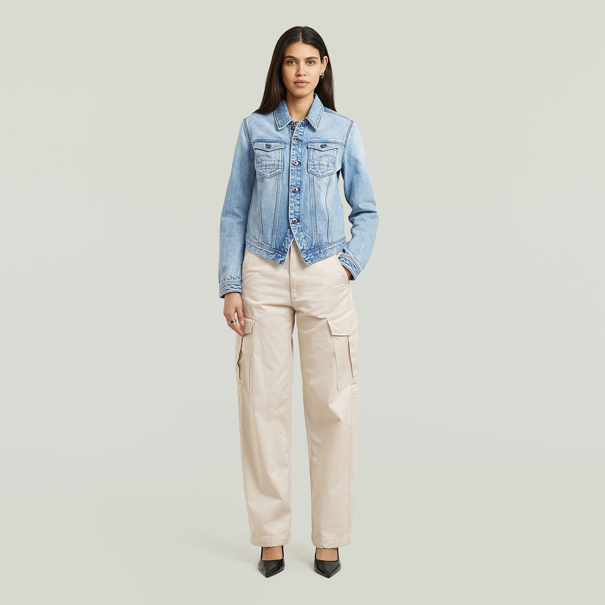G-STAR Cargohose Loose Cargo Wmn im Straight Fit – Bild 4 von 5