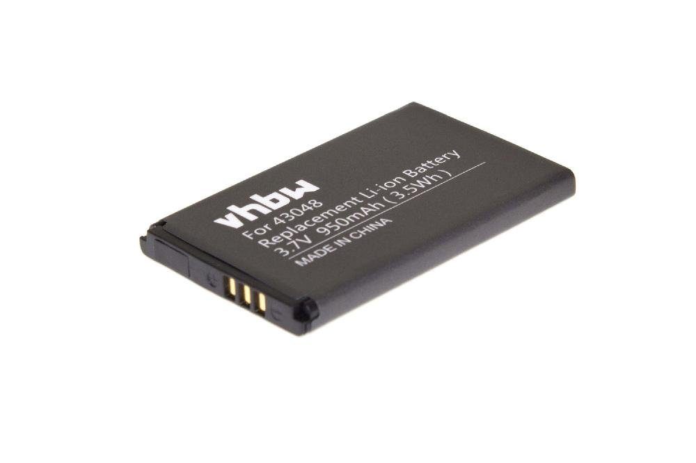 vhbw Ersatz für Swissvoice 43048 für Akku Li-Ion 950 mAh (3,7 V)