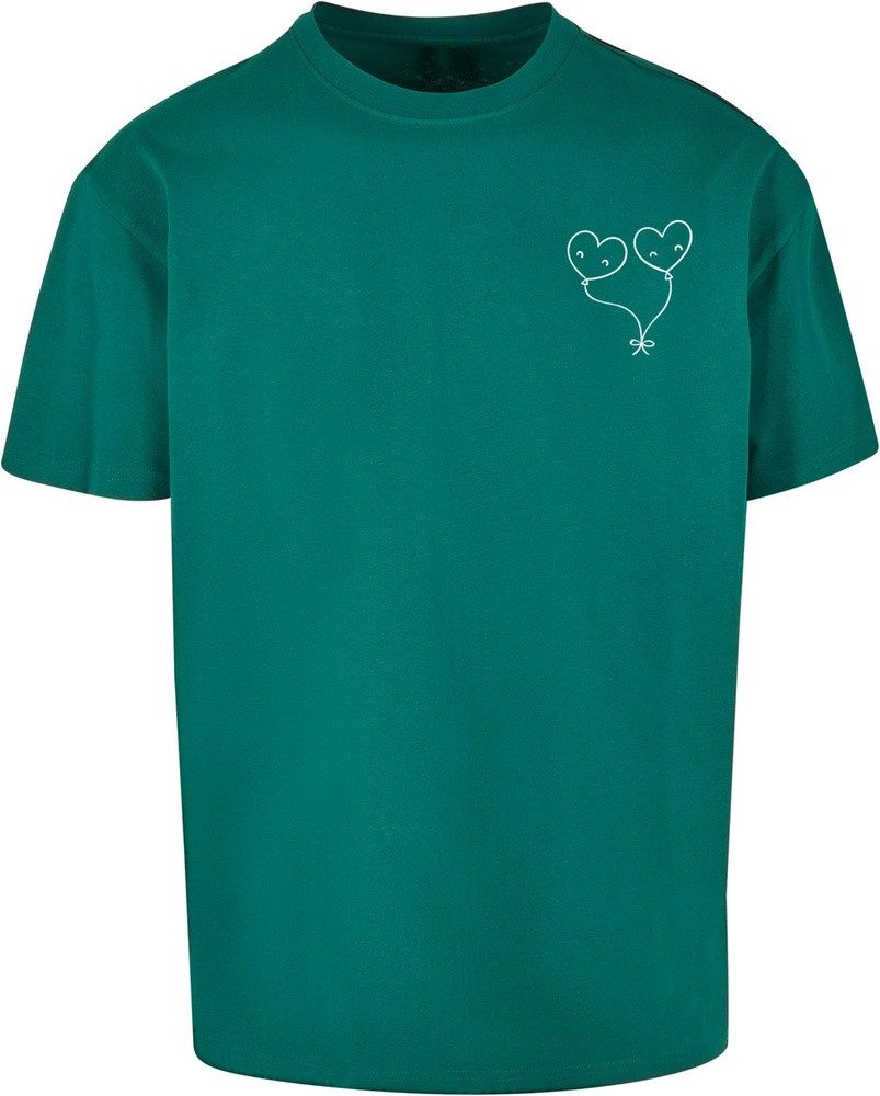 Merchcode T-Shirt Hugs & Love Love Ballon Heavy Oversize Tee