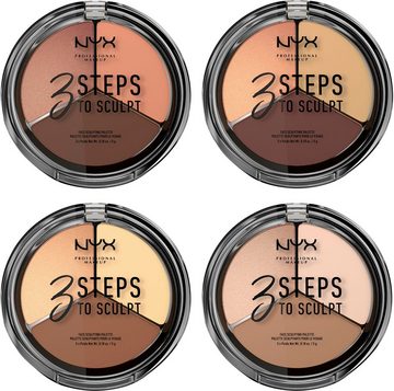 NYX Puder NYX Professional Makeup 3 Steps to Sculpt