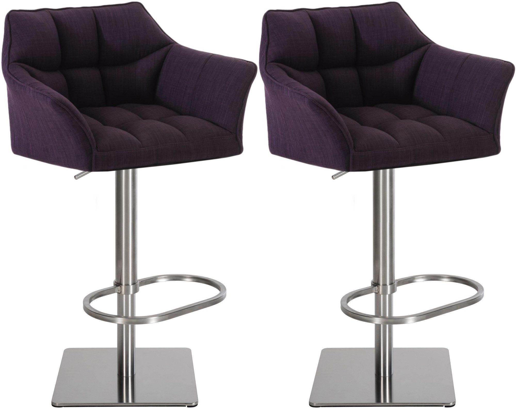 CLP Barhocker Damaso (2er Set, 2 günstig online kaufen