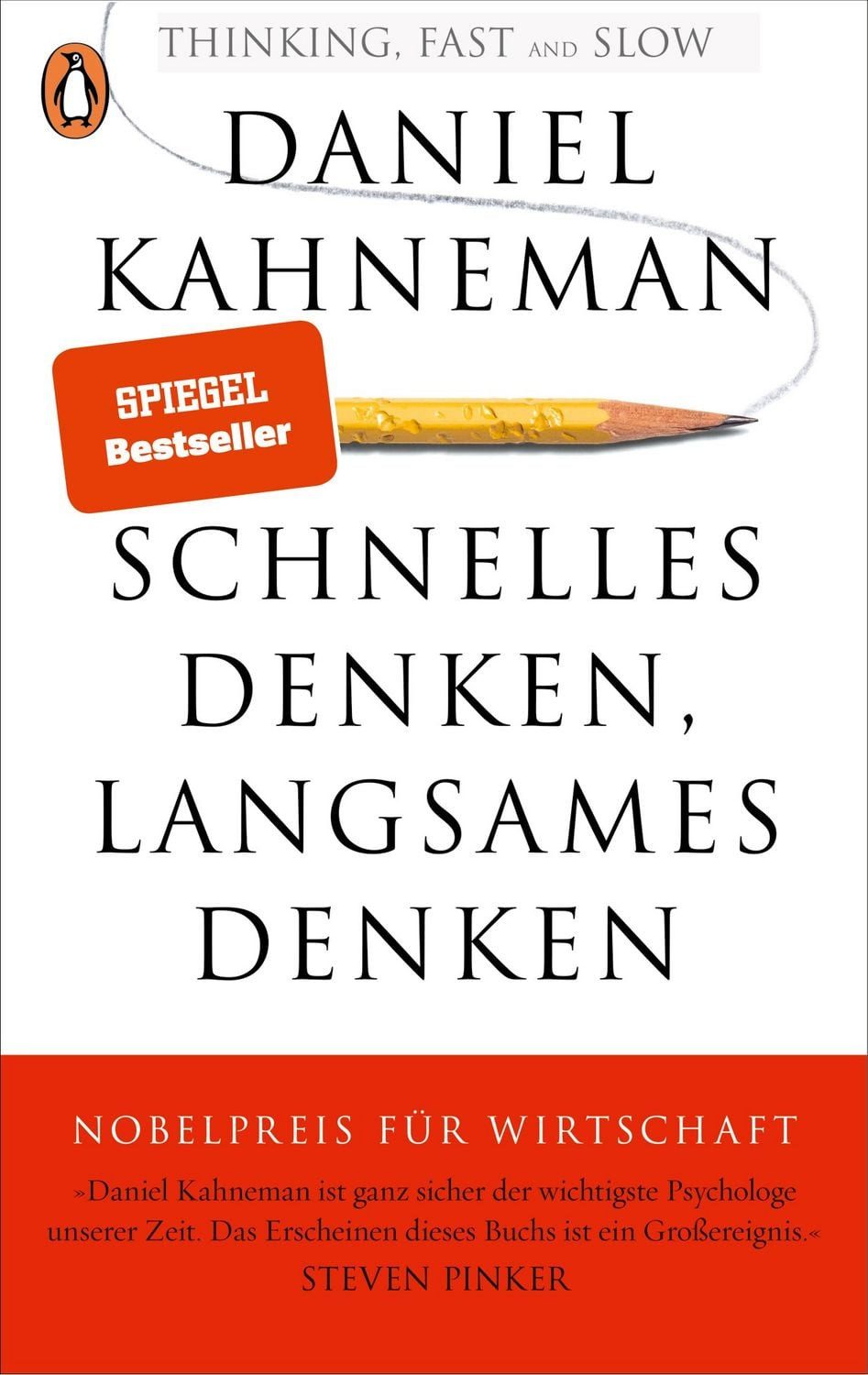 Sachbuch Schnelles Denken, langsames Denken Daniel Kahneman