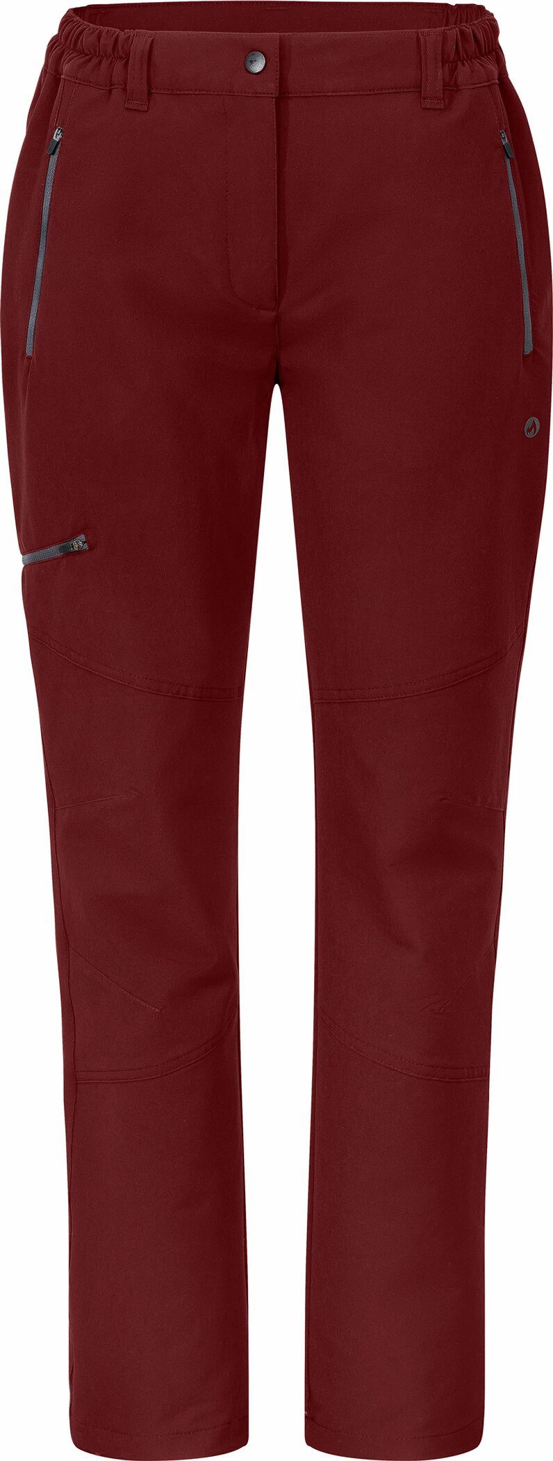 HOT Sportswear Trekkinghose Sierre L_Pants CRIMSON RED