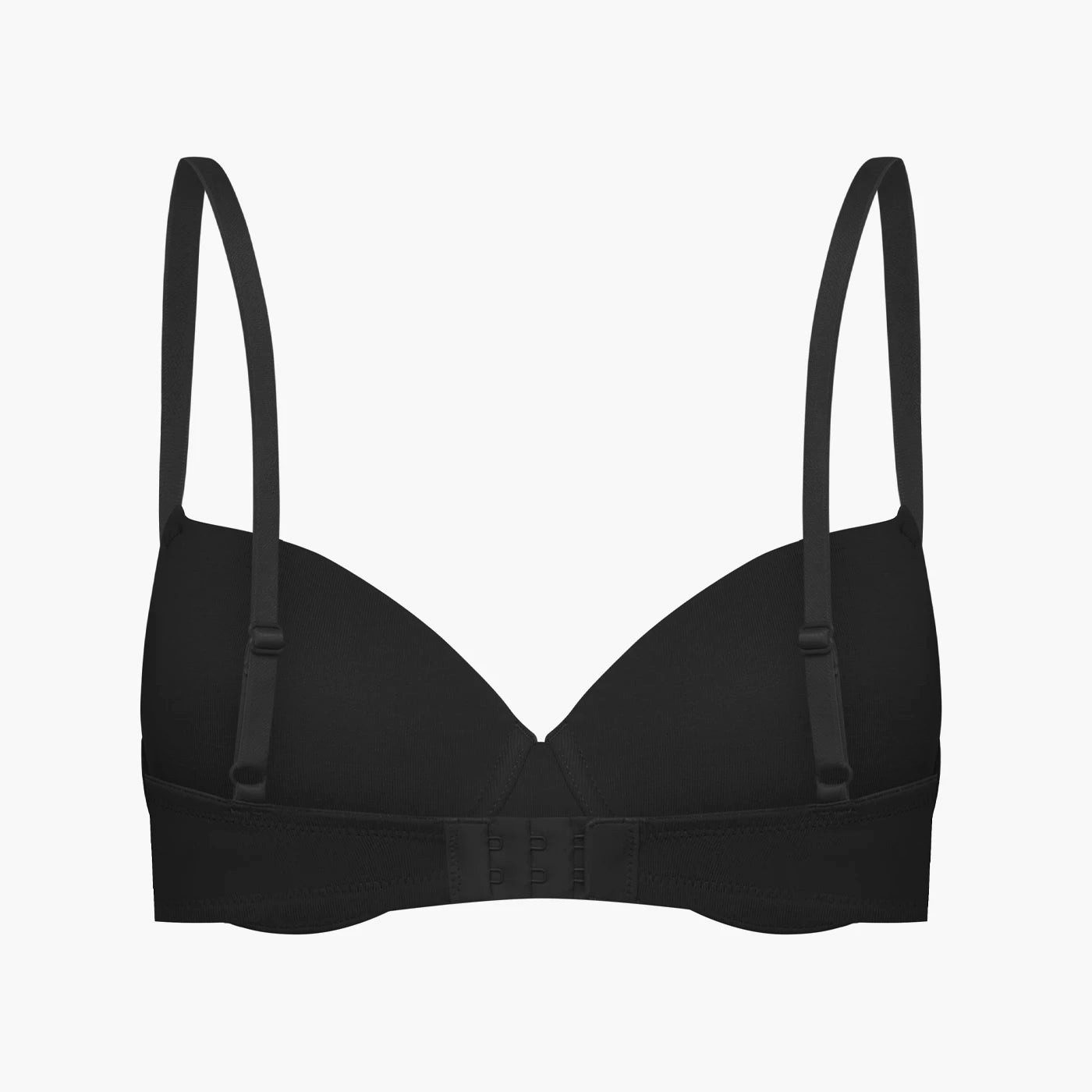 cfab (creamy fabrics) Push-up-BH Baumwoll-T-Shirt Bügel-BH-Beige-75B (1-tlg)