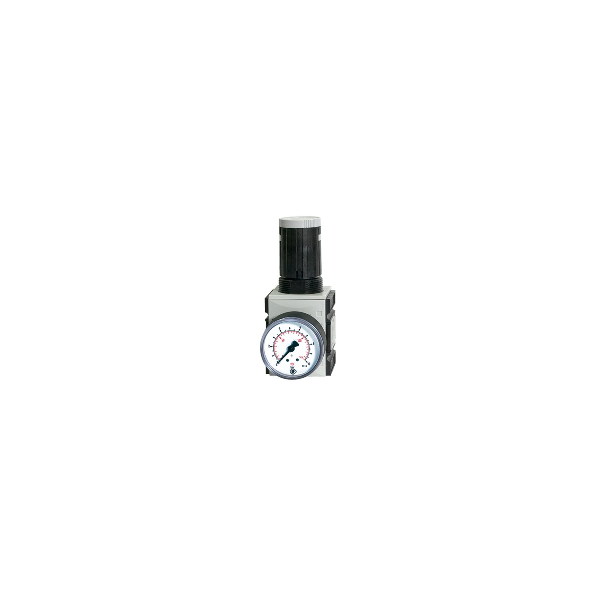 RIEGLER Druckregler Riegler Druckregler, durchg. Druckvers. »FUTURA«, BG 2, G 1/2, 0,2-4 b