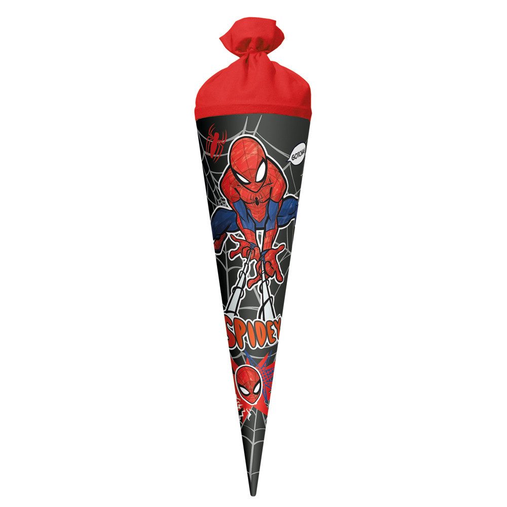 Roth Schultüte Roth Schultüte Marvel Spider-Man rund Filzverschluss 70cm