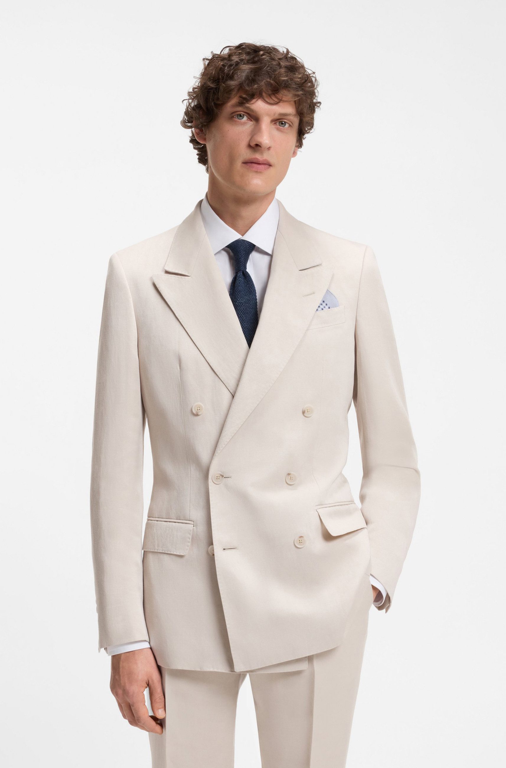 BOSS Krawatte aus der BECKHAM x BOSS Capsule (1-St., keine Angabe)
