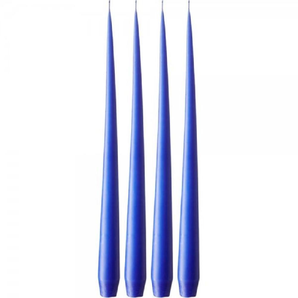 ester & erik Tafelkerze Spitzkerze Taper Candle Cornflower (4-teilig) (32cm)