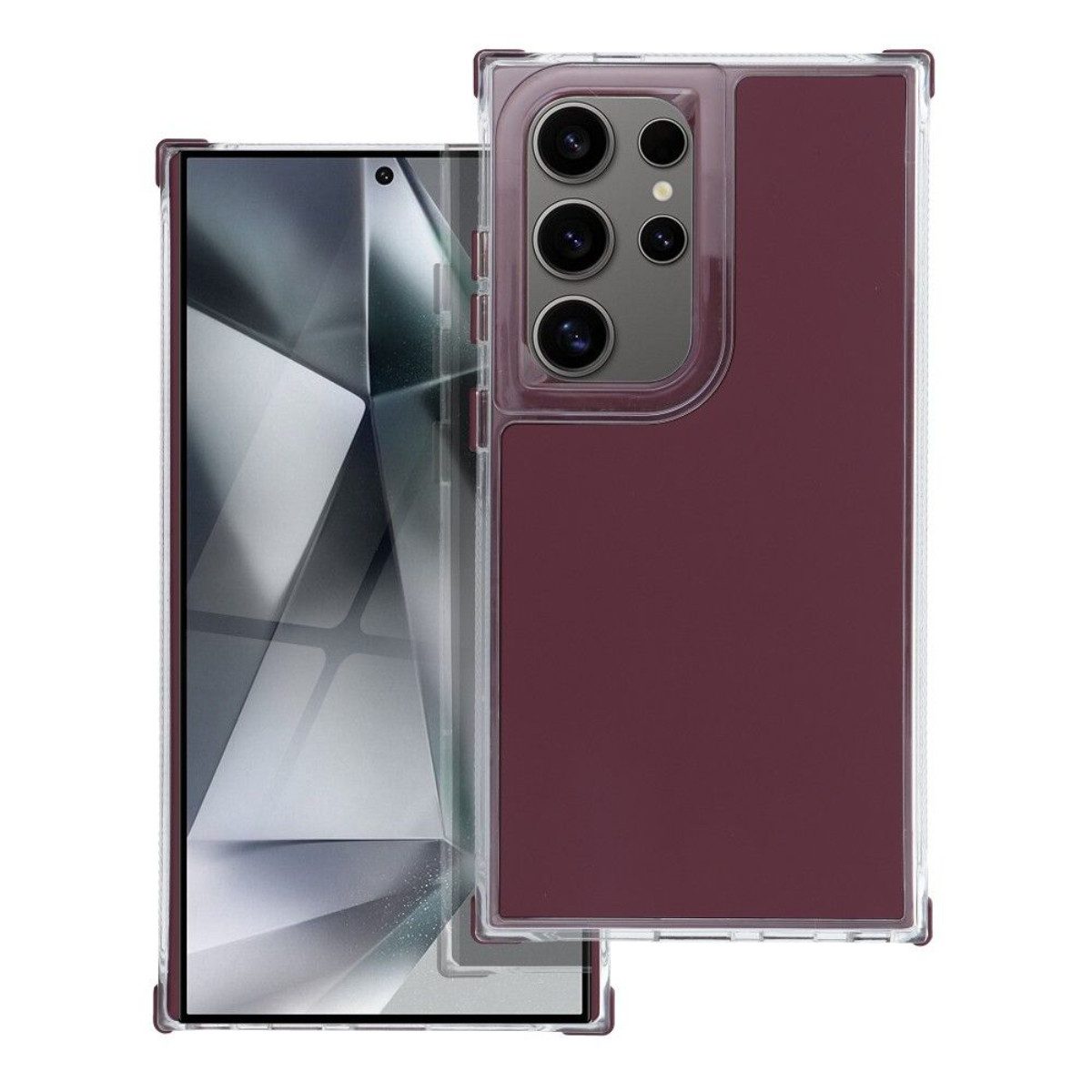 COFI 1453 Handyhülle Matrix Hülle für XIAOMI Redmi Note 15 Pro Plus 5G Lila Case Stoßfest 6,83 Zoll, Markantes Kontrastdesign für sportlichen Look