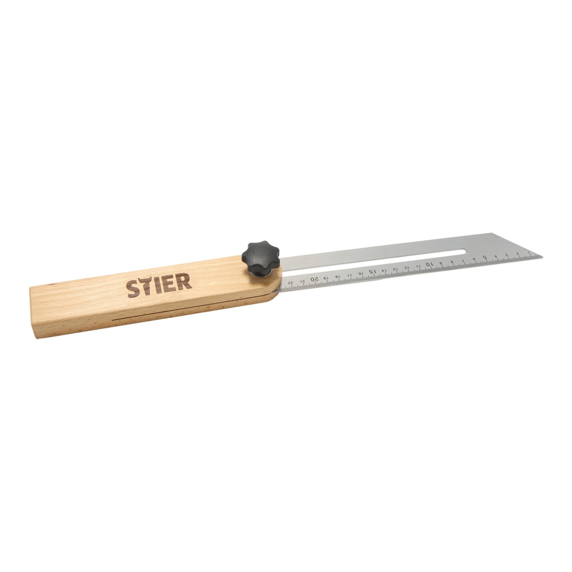 Stier Anschlagwinkel STIER Präzisions-Schmiege Länge 250 mm Schmiege Winkel Winkelmesser