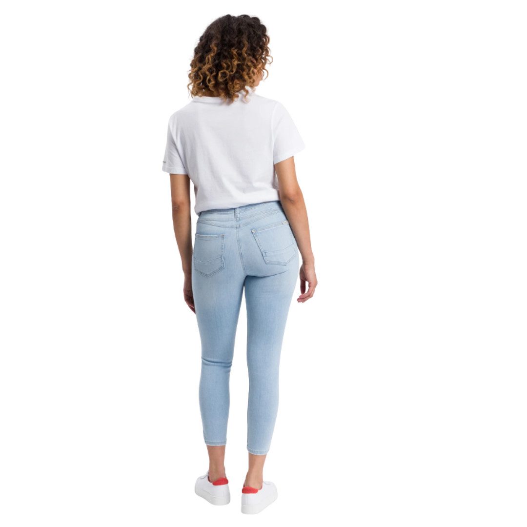 CROSS JEANS® Skinny-fit-Jeans Judy P429-084 Light Blue 5-Pocket Style