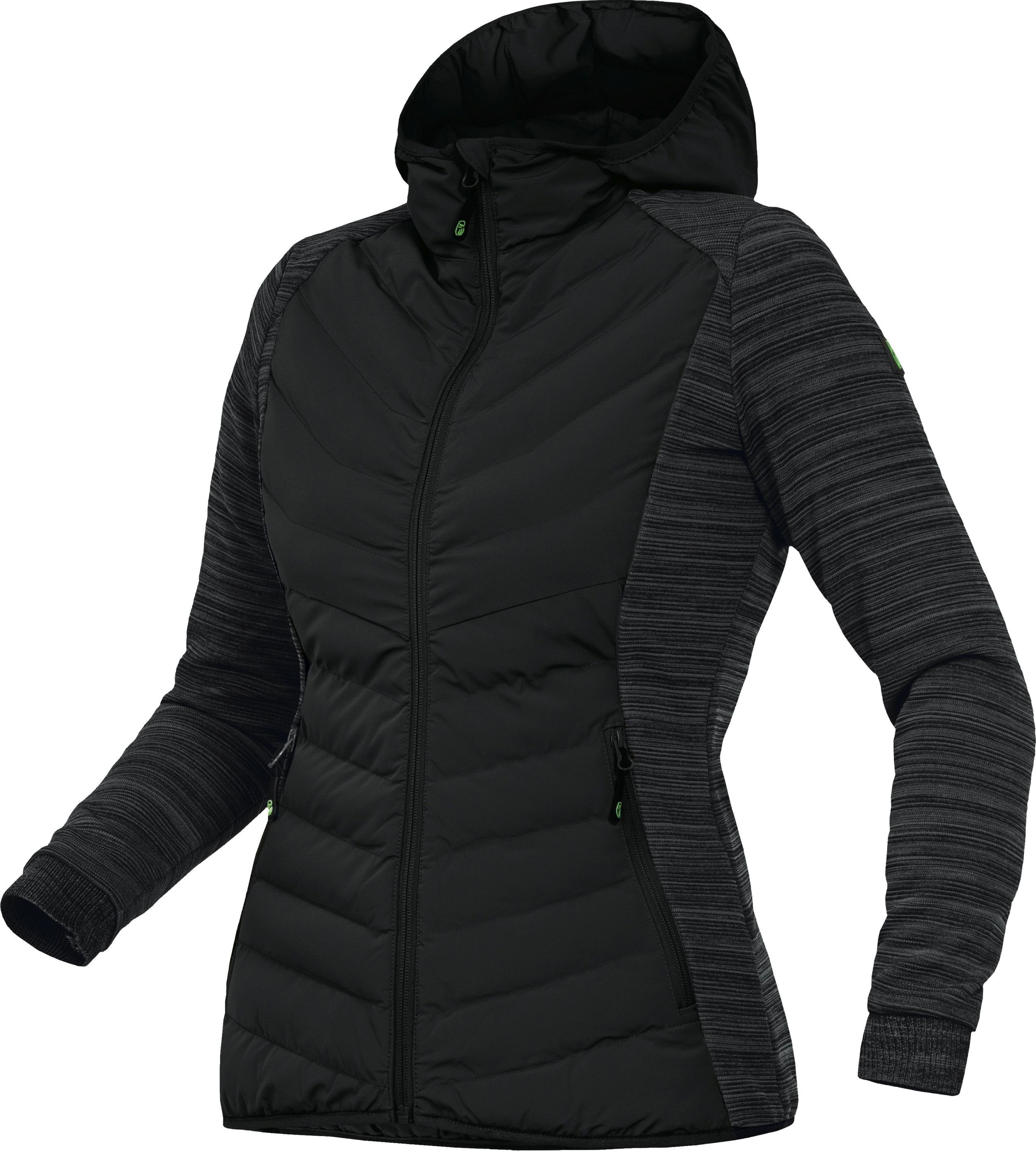 Leibwächter Hybridjacke Casual-Line Damen Hybridjacke, Reißverschluss, 2 2 Taschen: Innen-Dokumententaschen Eingriffstaschen mit