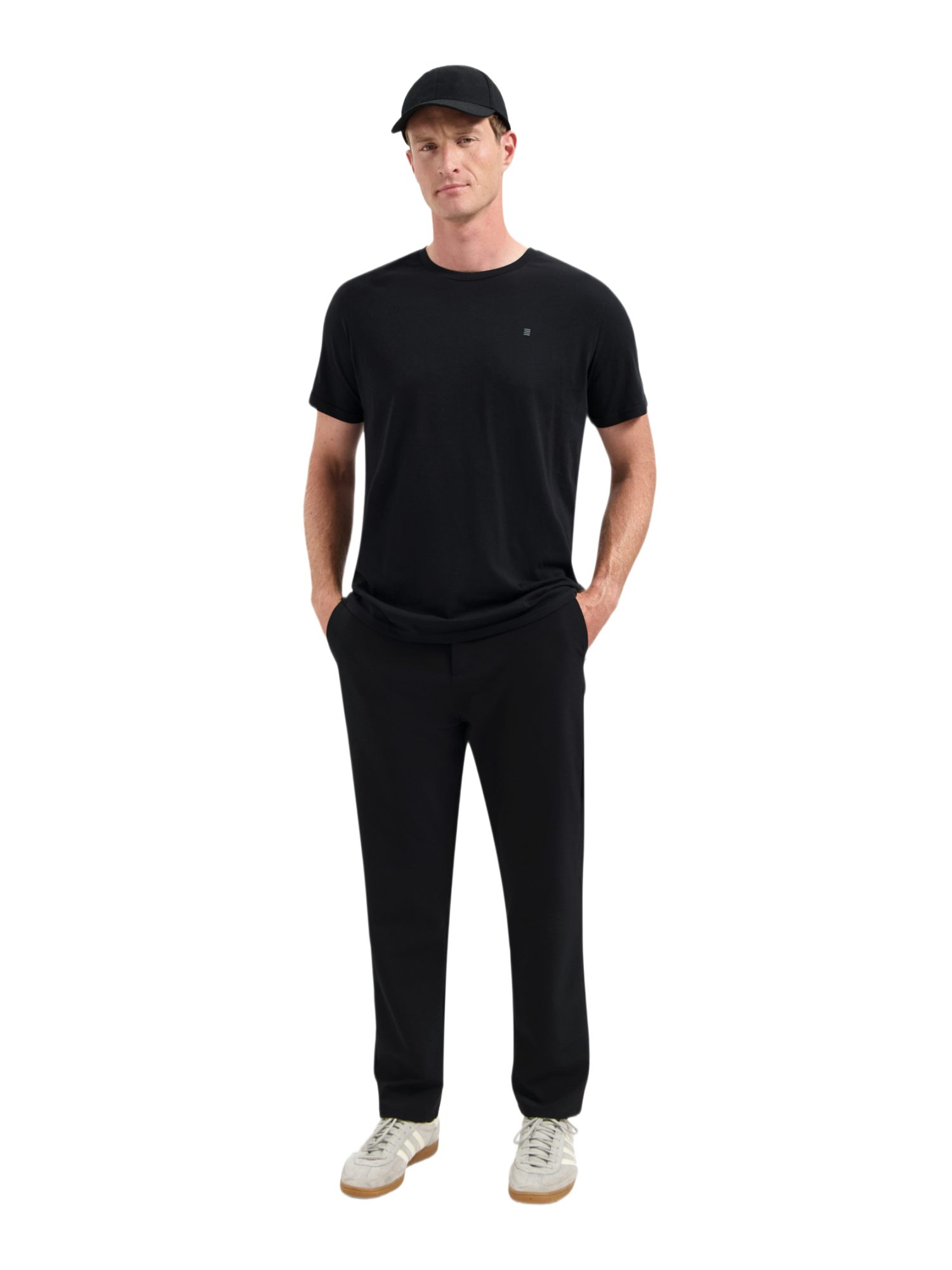 NO EXCESS Kurzarmshirt AYN- Timeless Basics