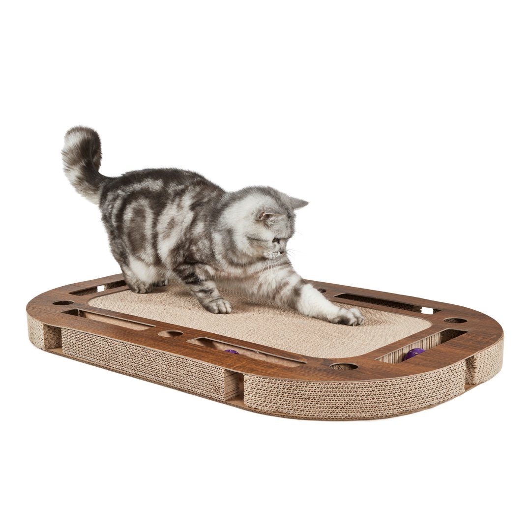 Kratzpappe PlayPlate - walnuss