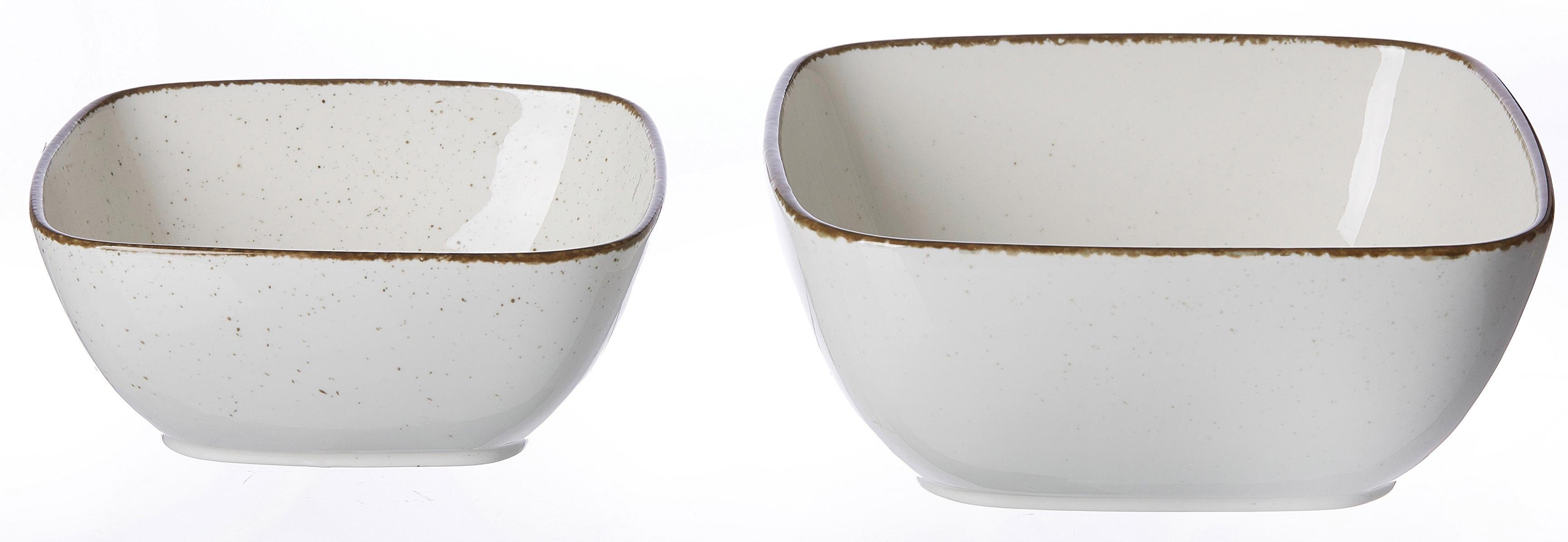 Ritzenhoff & Breker Schale CASA, Porzellan, (Set, 2-tlg), spülmaschinenfest. Reduzierter Preis € 37,17. Unverbindliche Preisempfehlung € 52,50