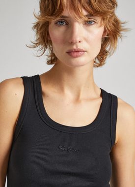 Pepe Jeans Tanktop LANE mit kleiner Ton-in-Ton Logostickerei