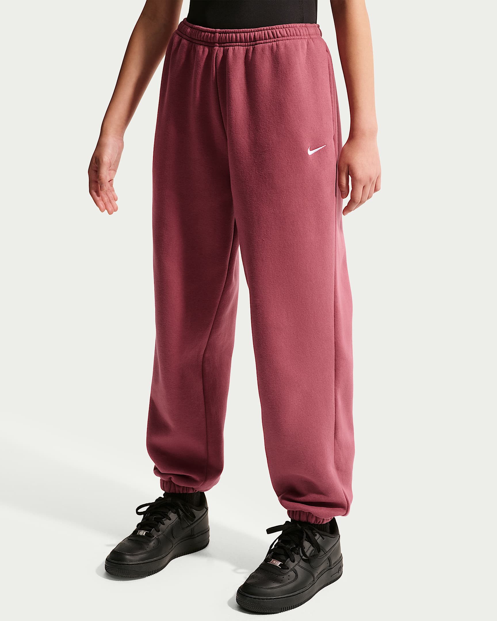 Nike Sportswear Jogginghose G NSW STUDIO FLC LOOSE PNT LBR für Mädchen und Jugendliche