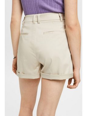 Esprit Shorts Satinshorts in Washed-Optik (1-tlg)