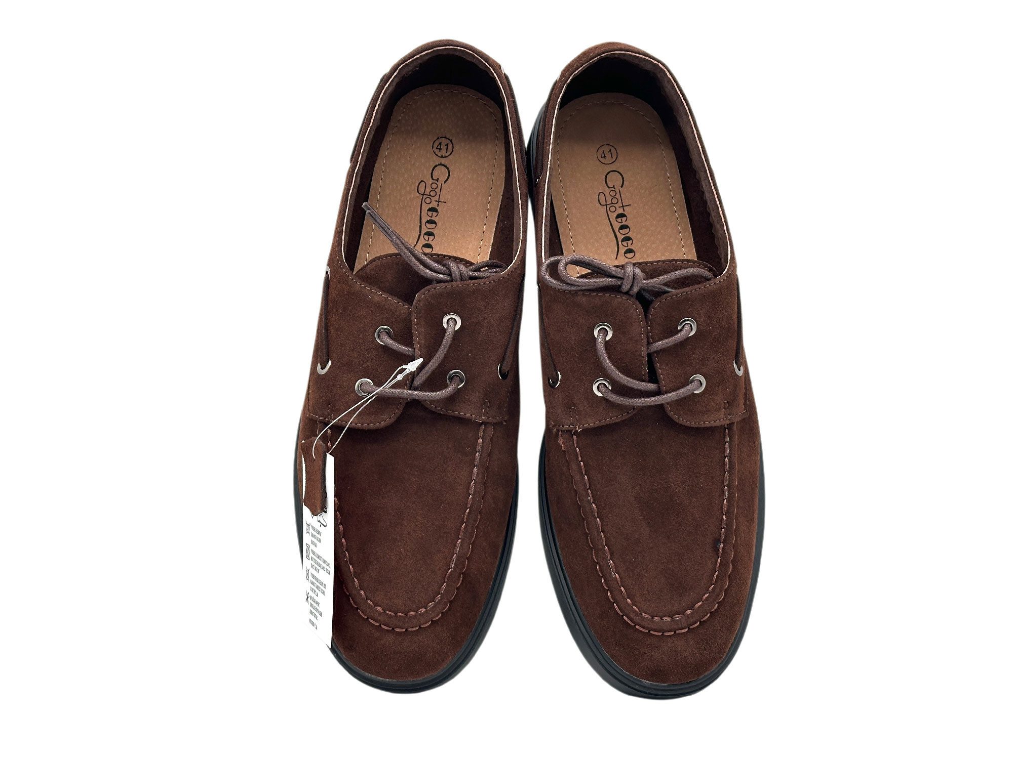 Nowaland Damen Echtleder Schnürschuhe – Bequeme Freizeit Halbschuhe Schnürschuh Weiches Veloursleder, leichte Sohle, bequem & vielseitig kombinierbar – Bild 4 von 5