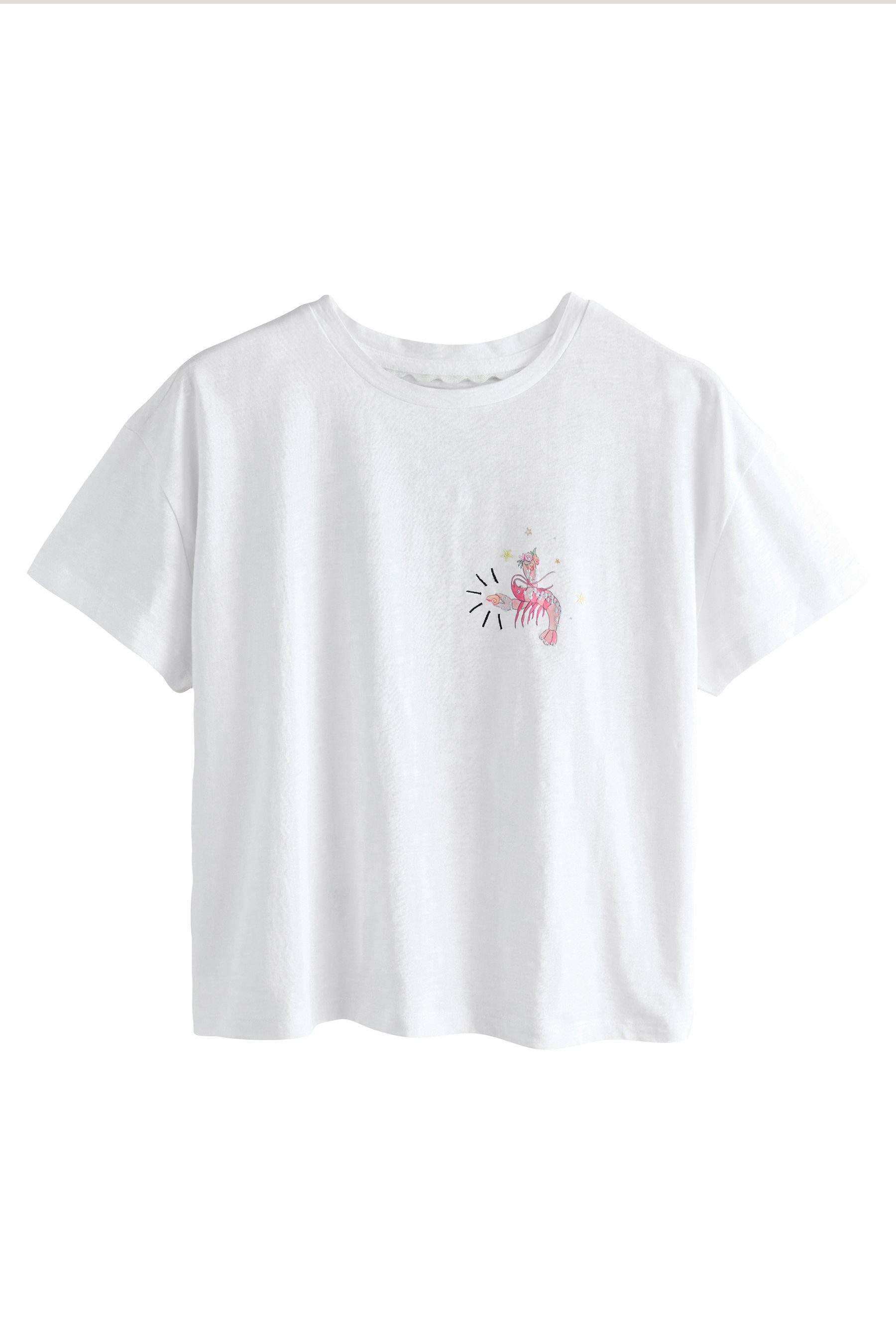 Cath Kidston T-Shirt Cath Kidston T-Shirt aus 100 % Baumwolle (1-tlg)