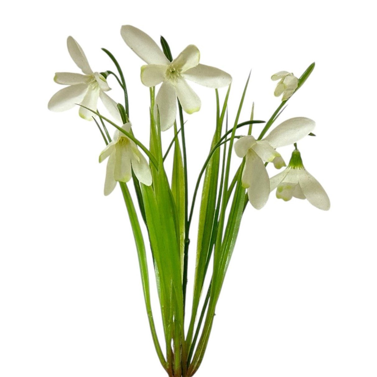Kunstblume Kunstblume SCHNEEGLÖCKCHEN ca 27cm. Künstlicher Galanthus nivali günstig online kaufen