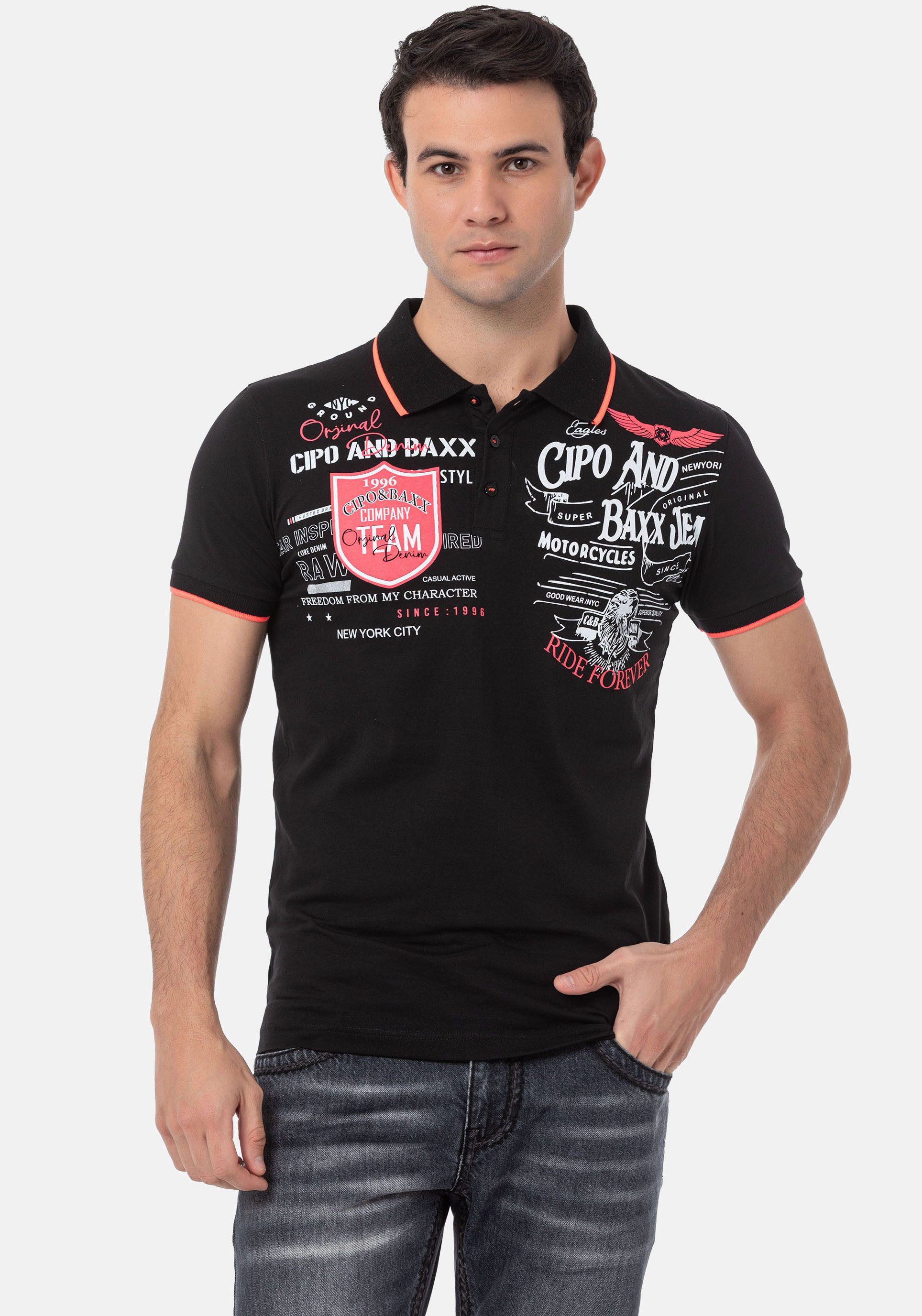 Cipo & Baxx Poloshirt günstig online kaufen