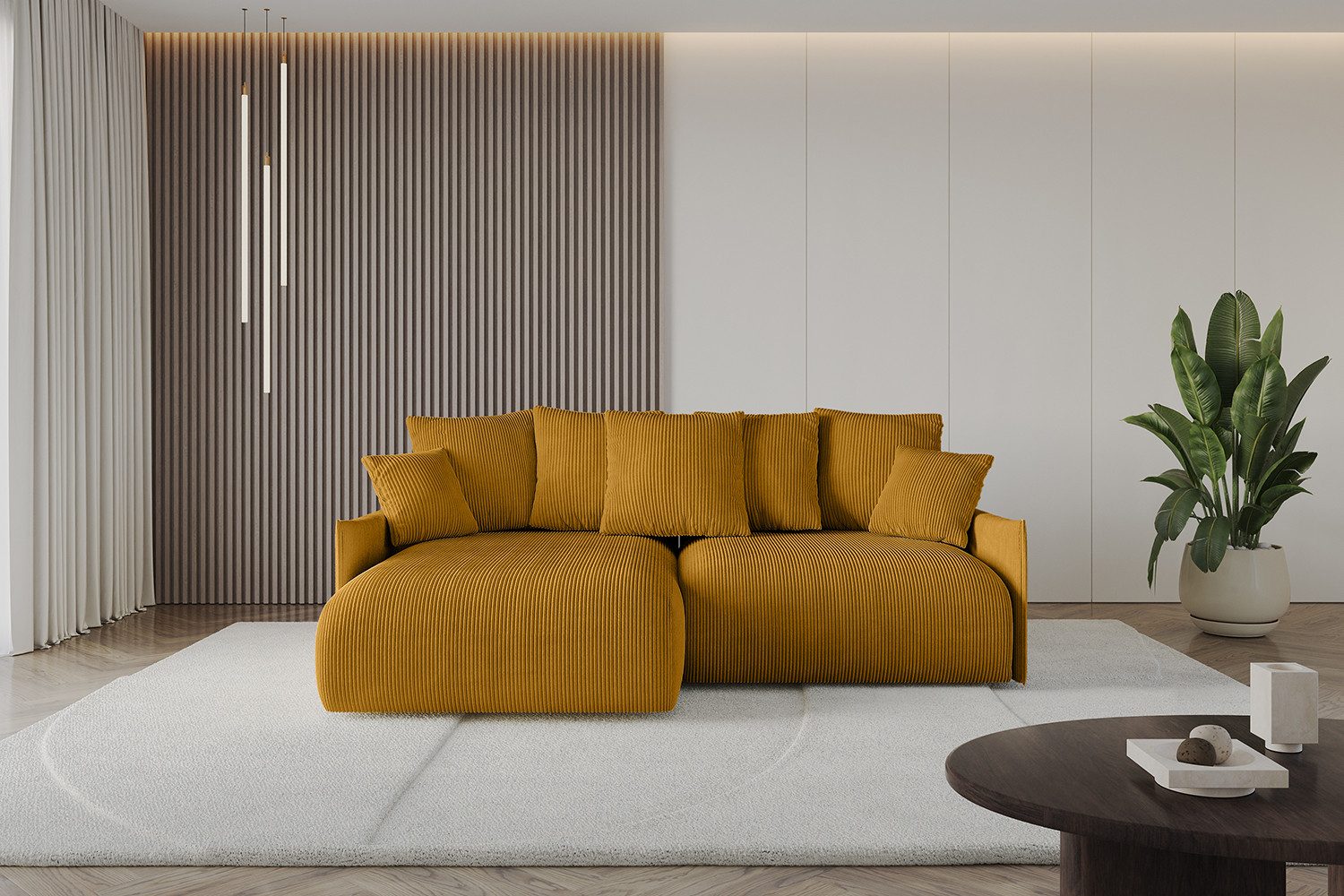 ALTDECOR Ecksofa ONESK-L-v1, Couch mit Schlaffunktion, günstig online kaufen