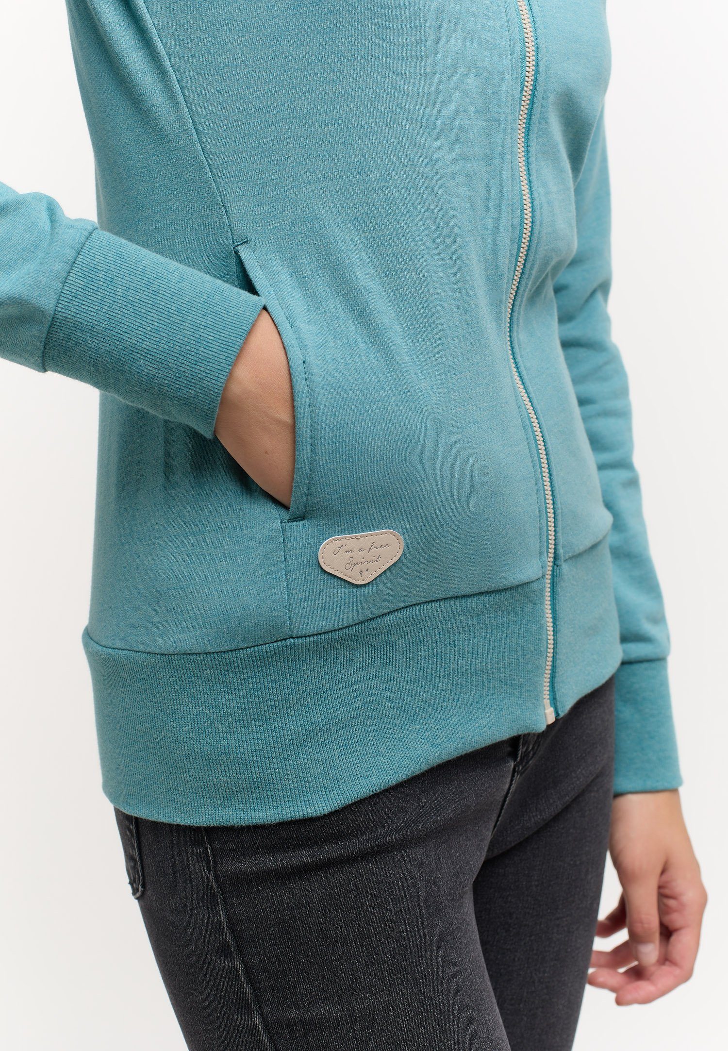 PAYA Ragwear Mode Sweatshirt light Vegane aqua Nachhaltige &