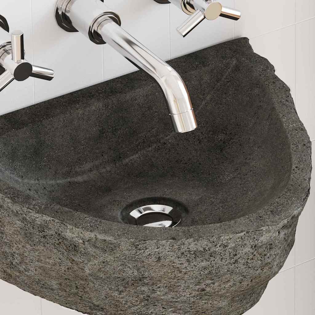 vidaXL Waschbecken Wandhängendes Waschbecken Grau (30-37) günstig online kaufen