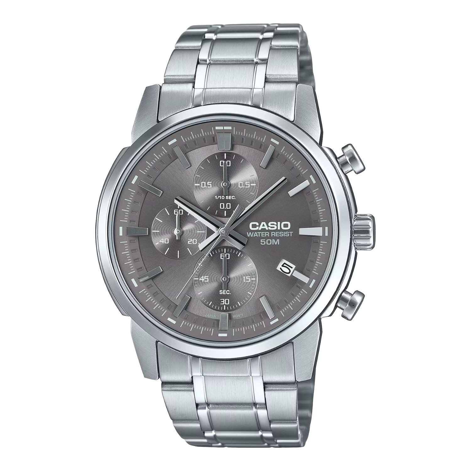 CASIO Quarzuhr Casio Herrenarmbanduhr Chronograph MTP-E510D-8AVDF