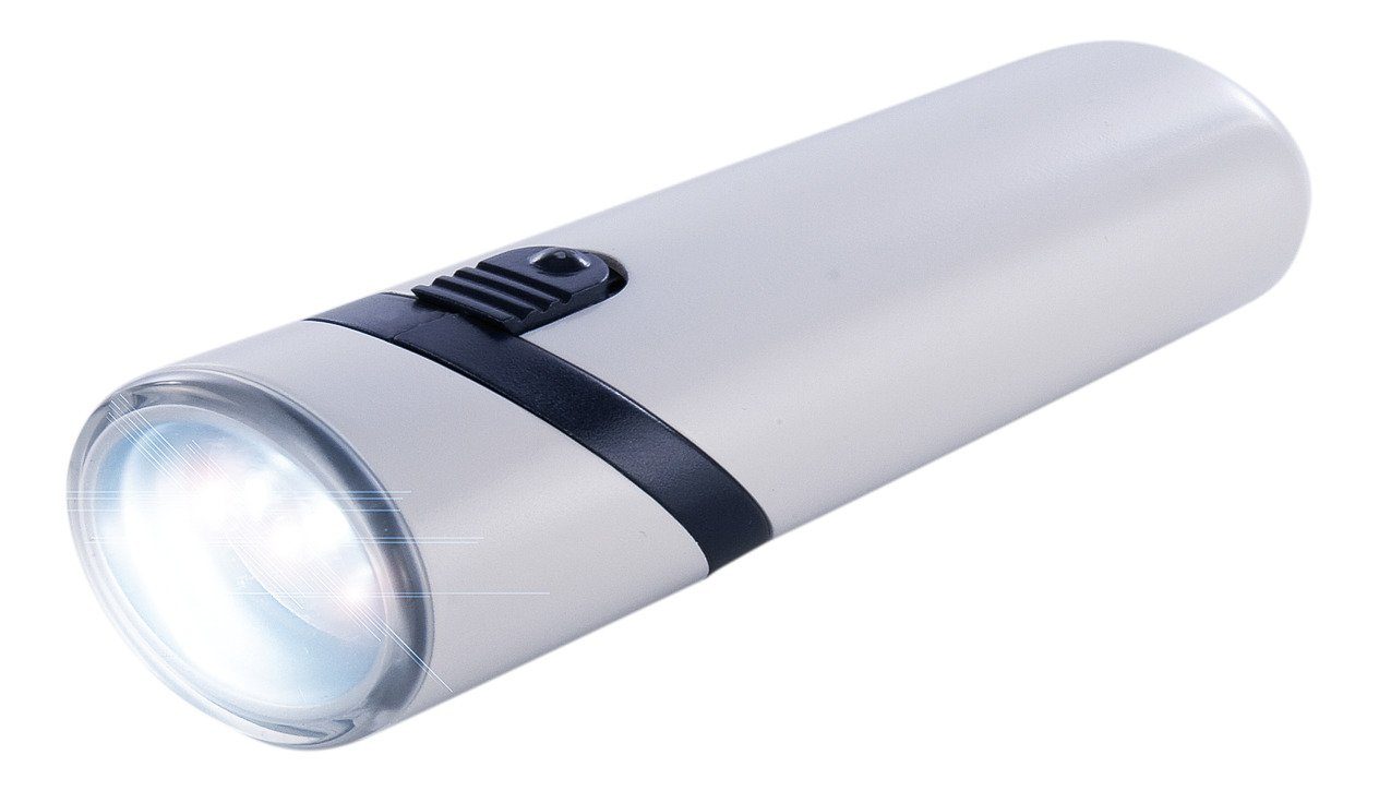 LED Taschenlampe RC2 Akku-Taschenlampe - Wiederaufladbar über 230V Steckdose