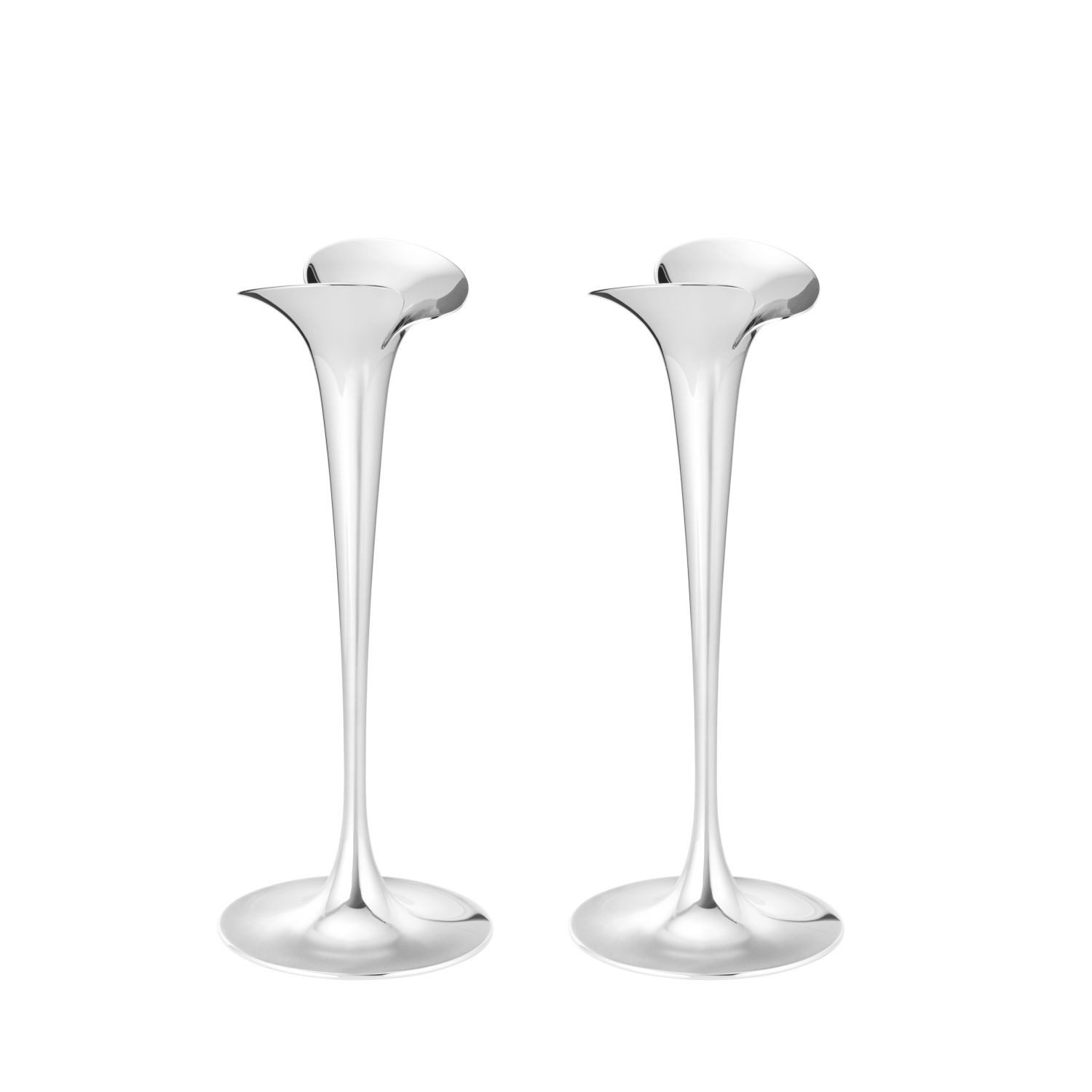 Georg Jensen Kerzenhalter Groß 2er Set