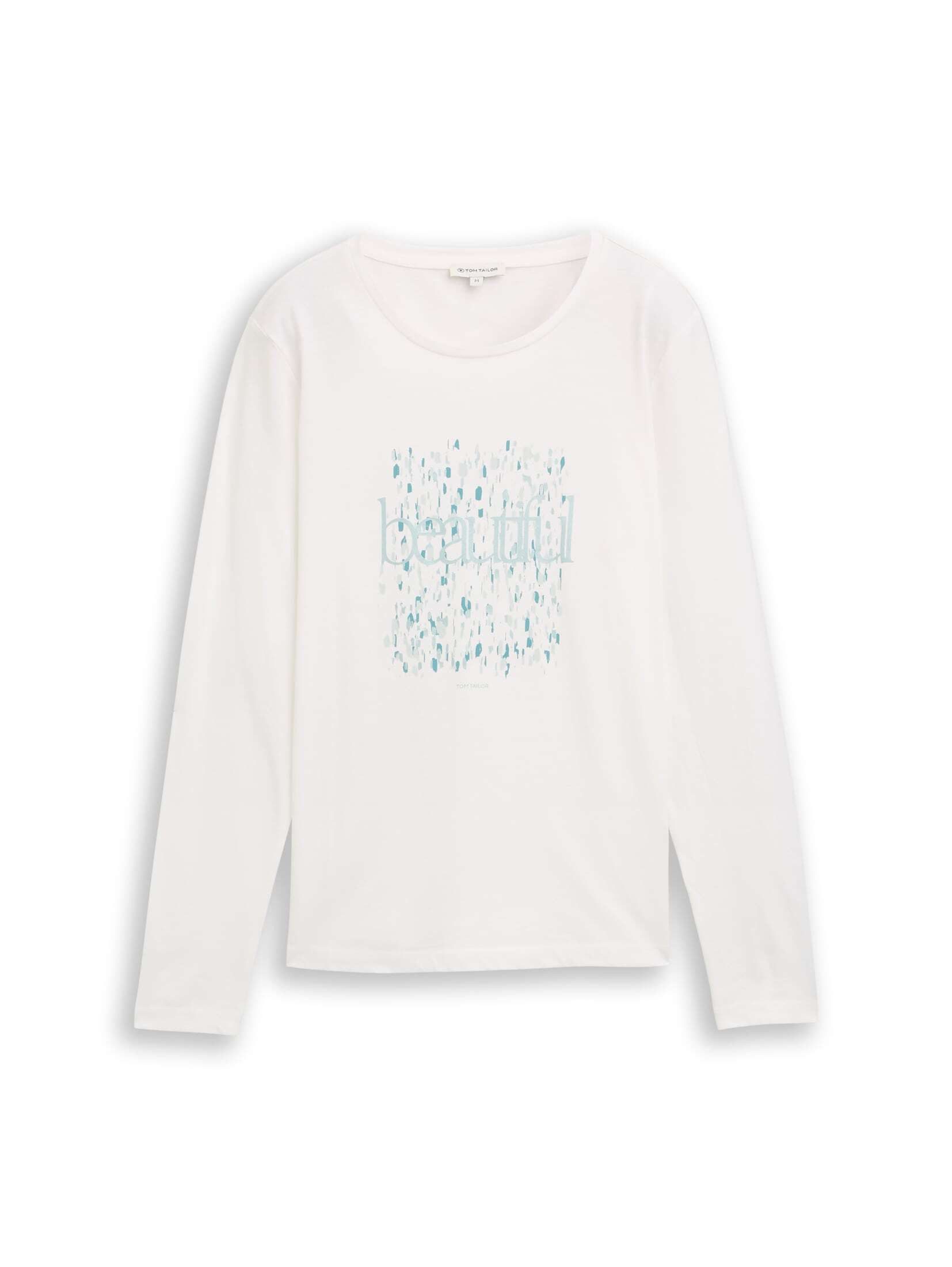 TOM TAILOR Langarmshirt T-Shirt Langarmshirt mit Print günstig online kaufen