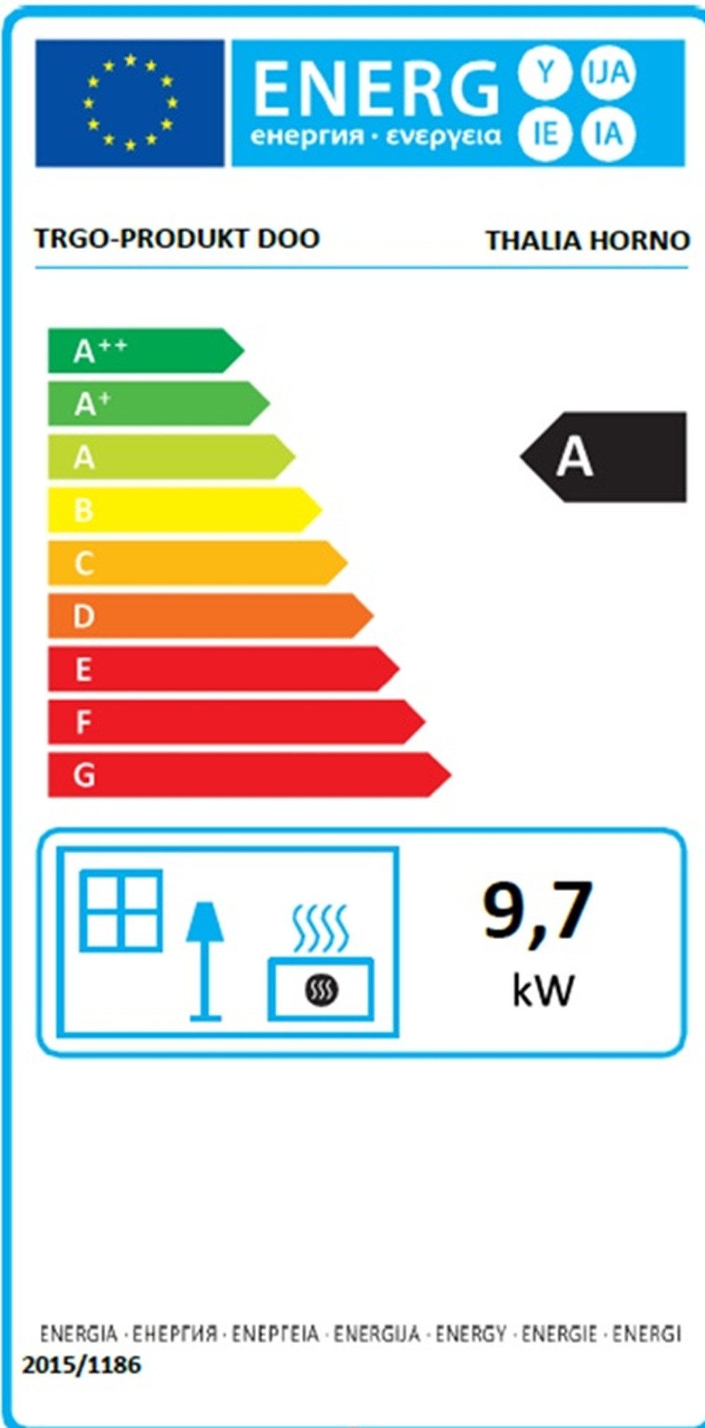 Energieeffizienzklasse: 